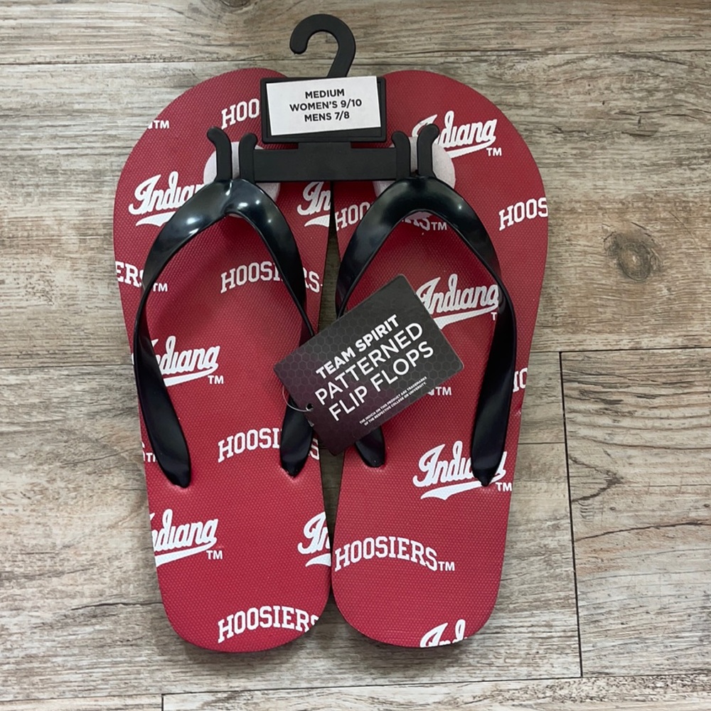 NCAA College Unisex Beach Patterned Flip Flops